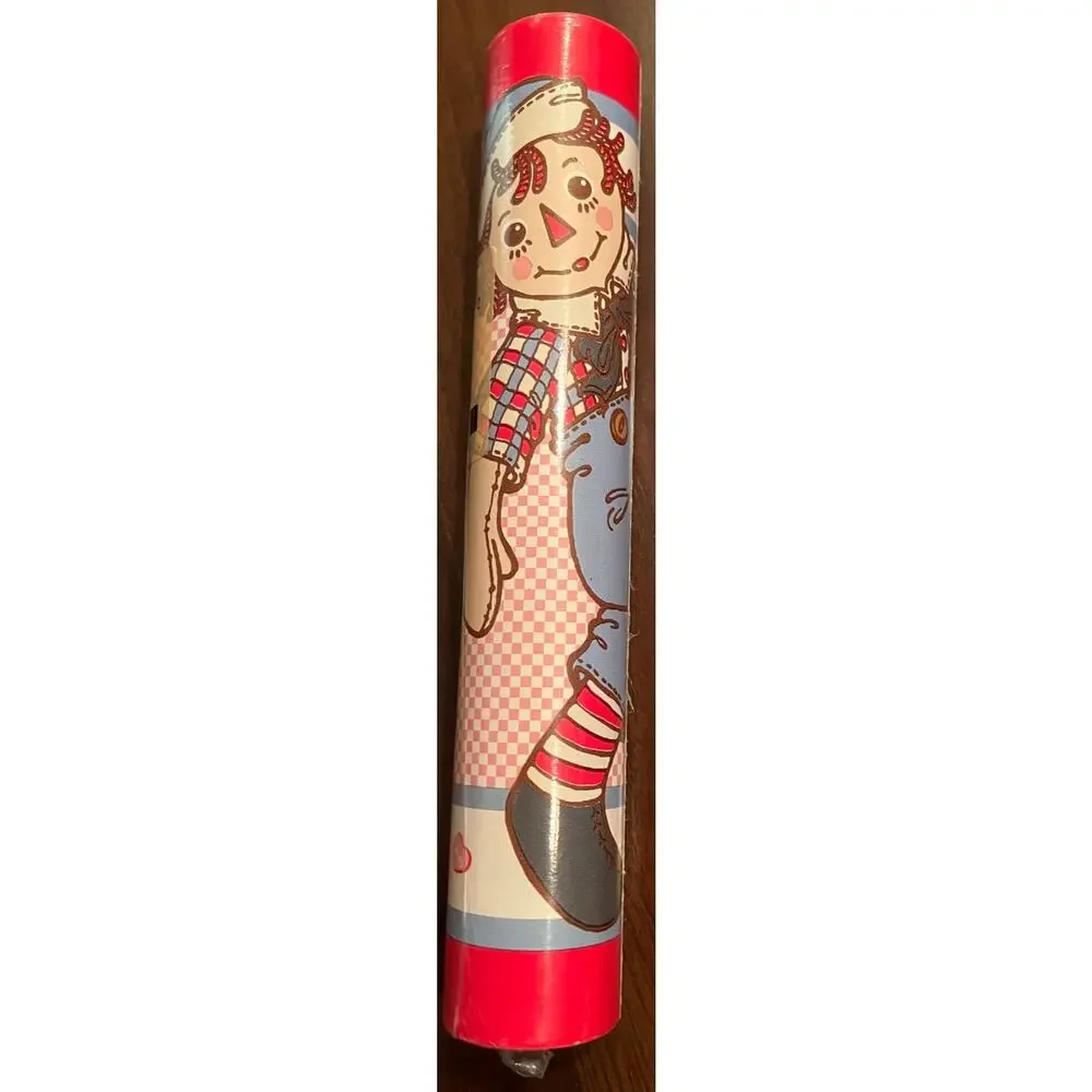 Raggedy Ann & Andy Prepasted Wallpaper Border x 3 (9